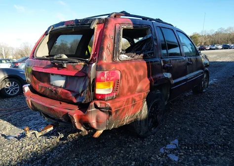 2004 Jeep Grand Cherokee Laredo z USA, uszkodzony, nr VIN 1J4GX48S74C278545